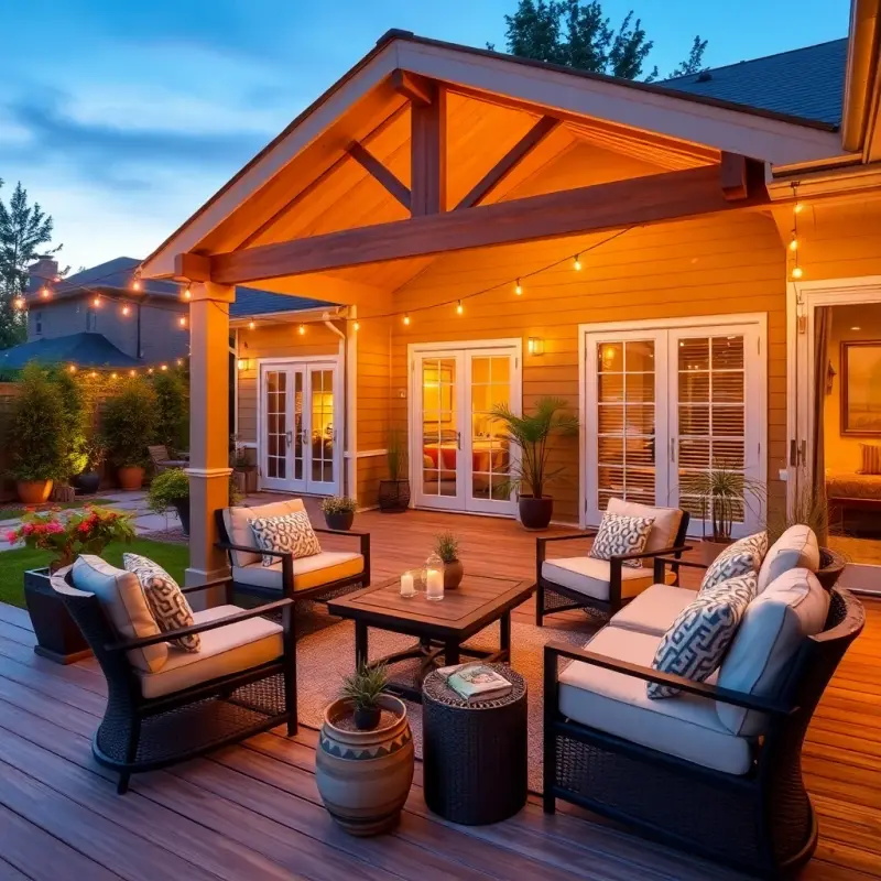 ai design backyard - DecorAI room transformation