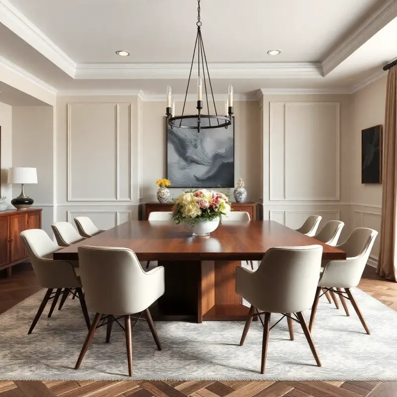 ai design dining room - DecorAI room transformation